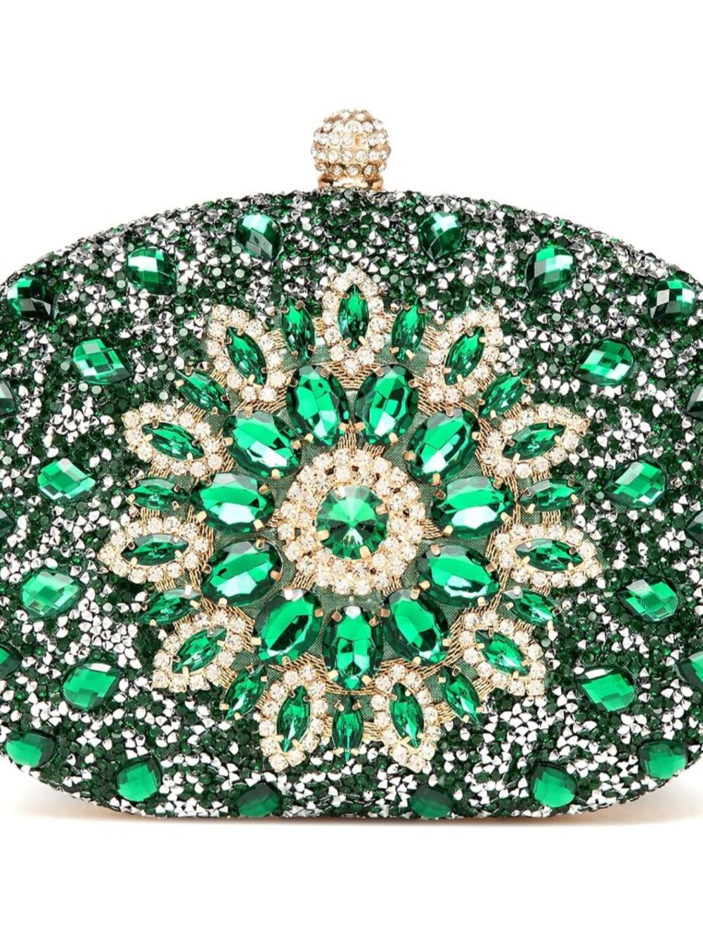 Women's Evening Bags Sparkly Rhinestone Clutch Purses Luxury Handbags